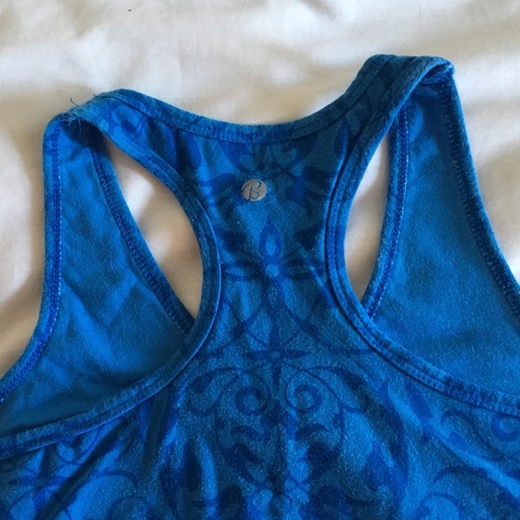 BALLY DAMASK PRINT WORKOUT TANK TOP - Picture 4 of 5